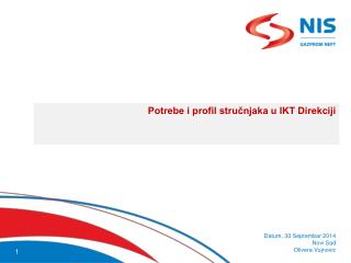 Potrebe i profil stručnjaka u IKT Direkciji