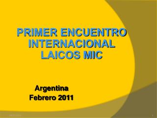 Argentina Febrero 2011