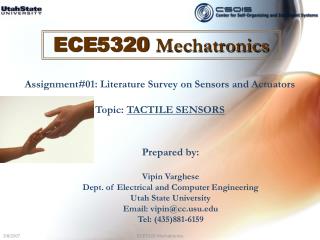 ECE5320 Mechatronics