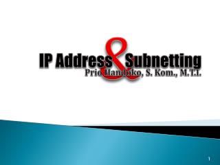 IP Address Subnetting
