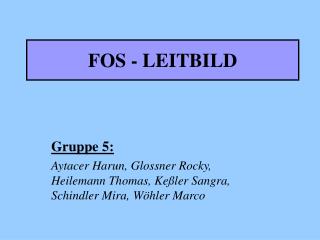 FOS - LEITBILD