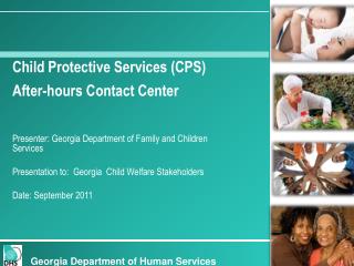 Child Protective Services (CPS) After-hours Contact Center