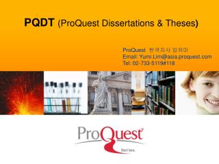 PQDT (ProQuest Dissertations &amp; Theses )