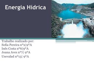 Energia Hídrica