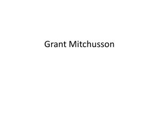 Grant Mitchusson