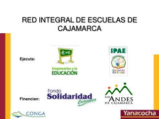 RED INTEGRAL DE ESCUELAS DE CAJAMARCA