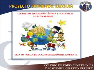 PROYECTO AMBIENTAL ESCOLAR