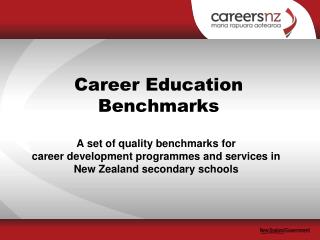 Career Education Benchmarks