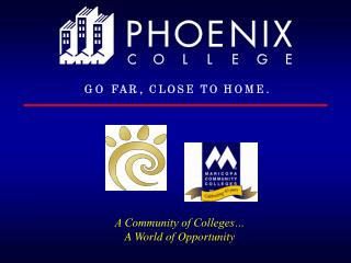 A Community of Colleges… A World of Opportunity