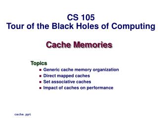 Cache Memories