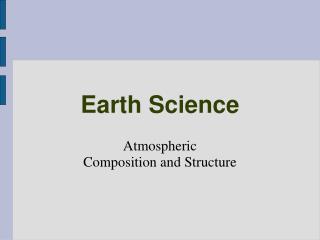 Earth Science