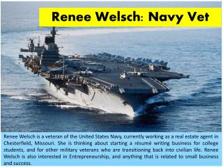 Renee Welsch: Navy Vet