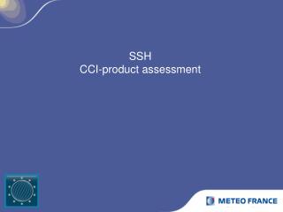 SSH CCI-product assessment