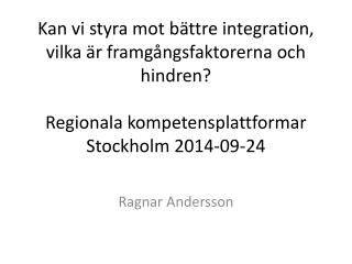 Ragnar Andersson