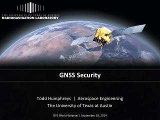 GNSS Security