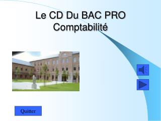 Le CD Du BAC PRO Comptabilité