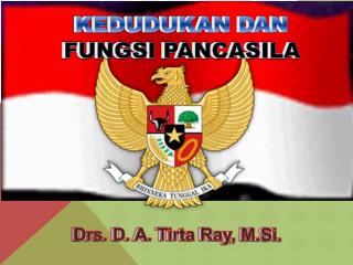 Drs. D. A. Tirta Ray, M.Si.
