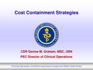 Cost Containment Strategies