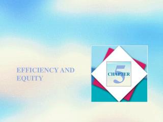 EFFICIENCY AND EQUITY