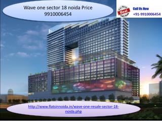 wave one sector 18 noida office space resale 9910006454