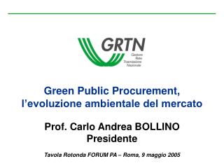 Green Public Procurement, l’evoluzione ambientale del mercato