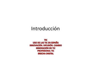 Introducción