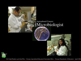 Agricultural Careers Microbiologist