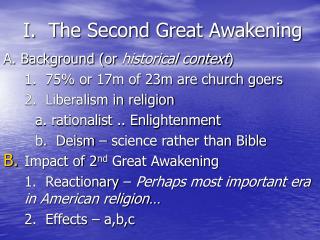 impact of second great awakening on impact of second great awakening on