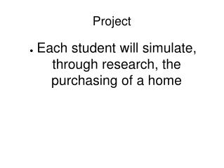 Project