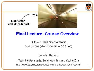 Final Lecture: Course Overview