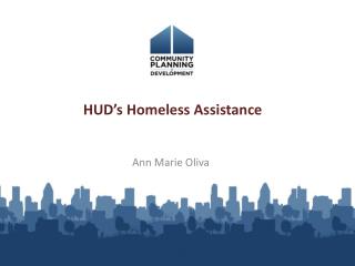 HUD’s Homeless Assistance