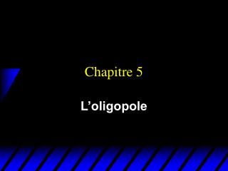 Chapitre 5