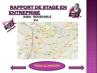 Rapport de stage en entreprise