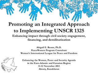 Overview: How can UNSCR 1325 implementation be strengthened?