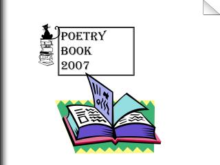 Poetry Book 2007