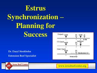 Estrus Synchronization – Planning for Success