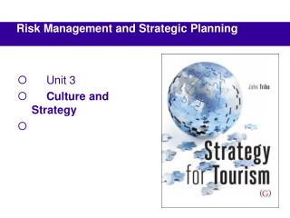 Risk Management and Strategic Planning