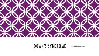 Down’s Syndrome