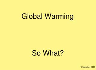 Global Warming