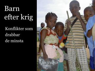 Barn efter krig