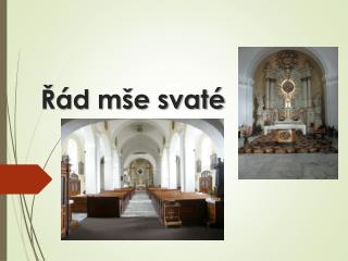 Řád mše svaté