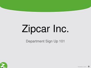 Zipcar Inc.