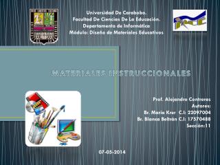 MATERIALES INSTRUCCIONALES
