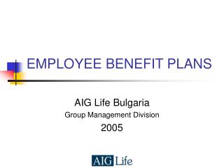 EMPLOYEE BENEFIT PLANS