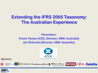 Extending the IFRS 2005 Taxonomy: The Australian Experience