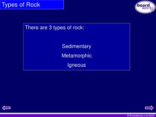 Types of Rock