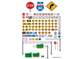 Three Types of Road Signs