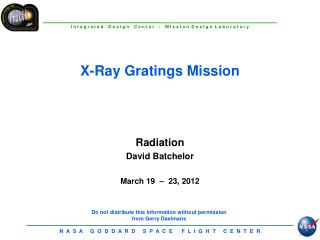 X-Ray Gratings Mission