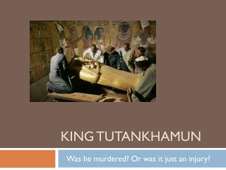 King Tutankhamun