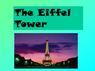 The Eiffel Tower